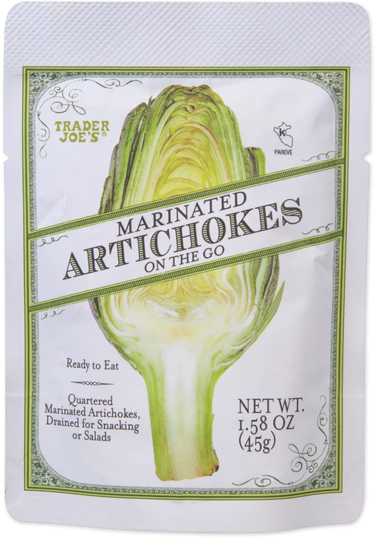 Trader Joe's Marinated Artichokes On The Go, 45g