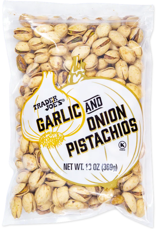Pistaches Ail et Oignon Trader Joe's, 369g