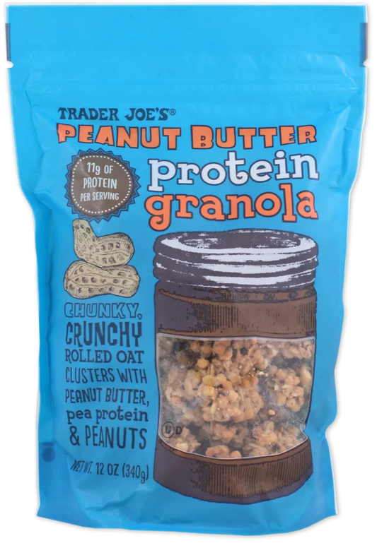 Granola protéiné au beurre de cacahuète Trader Joe's, 340 g