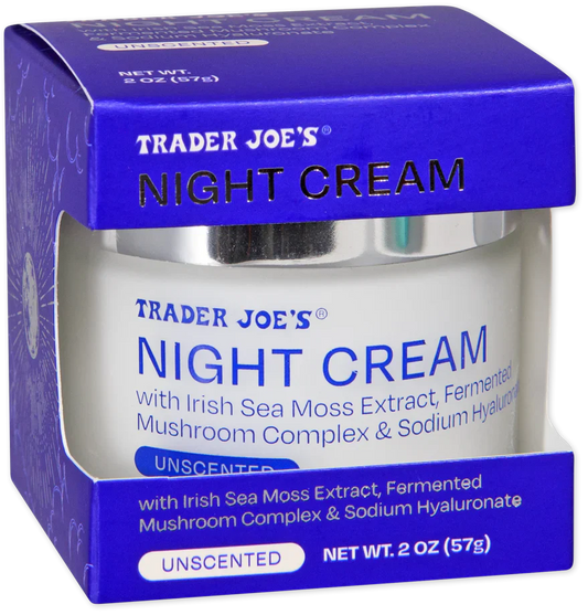 Crème de nuit Trader Joe's, 57g