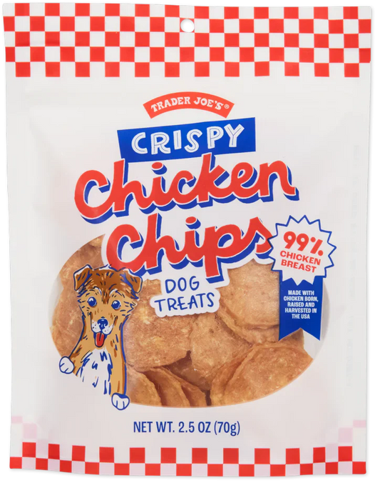 Friandises pour chiens Trader Joe's, croustillantes au poulet, 70g