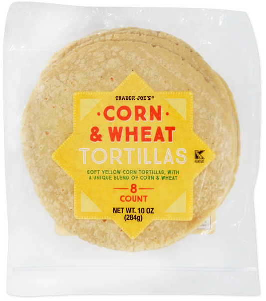 Tortillas de maïs et de blé Trader Joe's, 284g