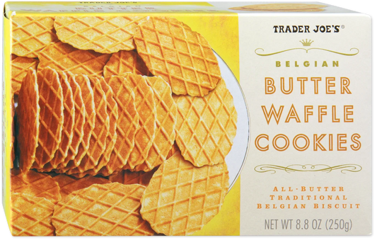 Biscuits Gaufrette au Beurre Belges Trader Joe's, 250g