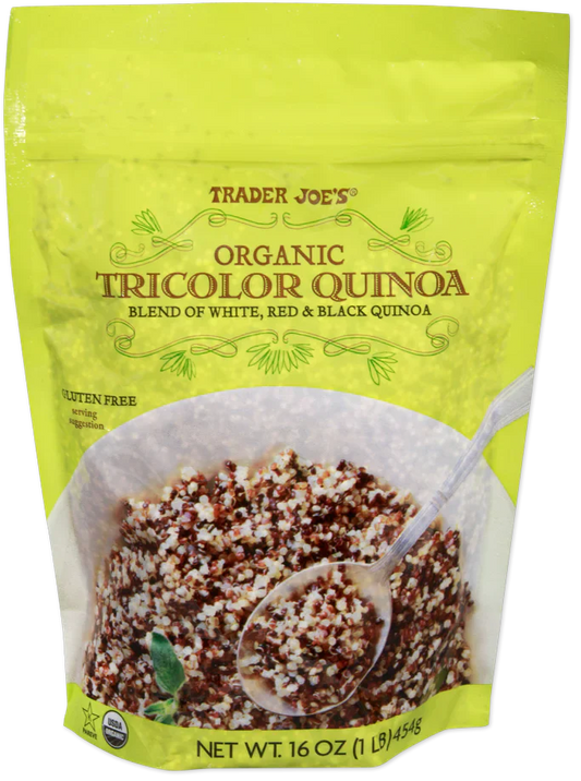 Trader Joe's Organic Tricolour Quinoa, 454g