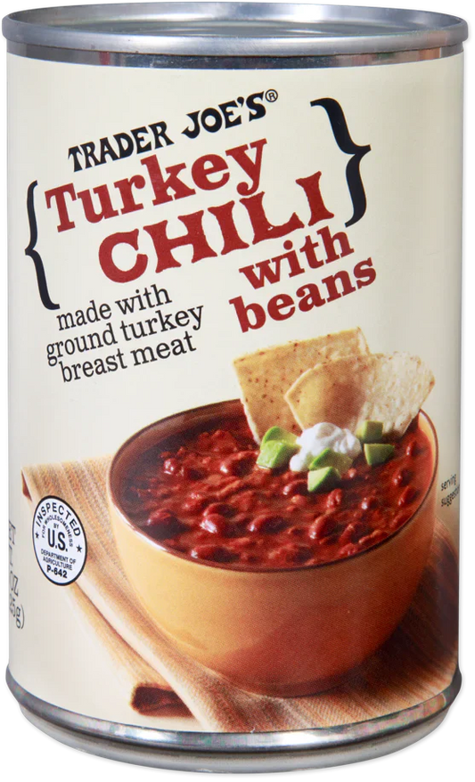 Trader Joe's Turkey Chili with Beans, 425g