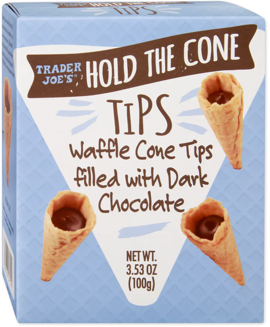 Trader Joe's Hold The Cone Tips, 100g
