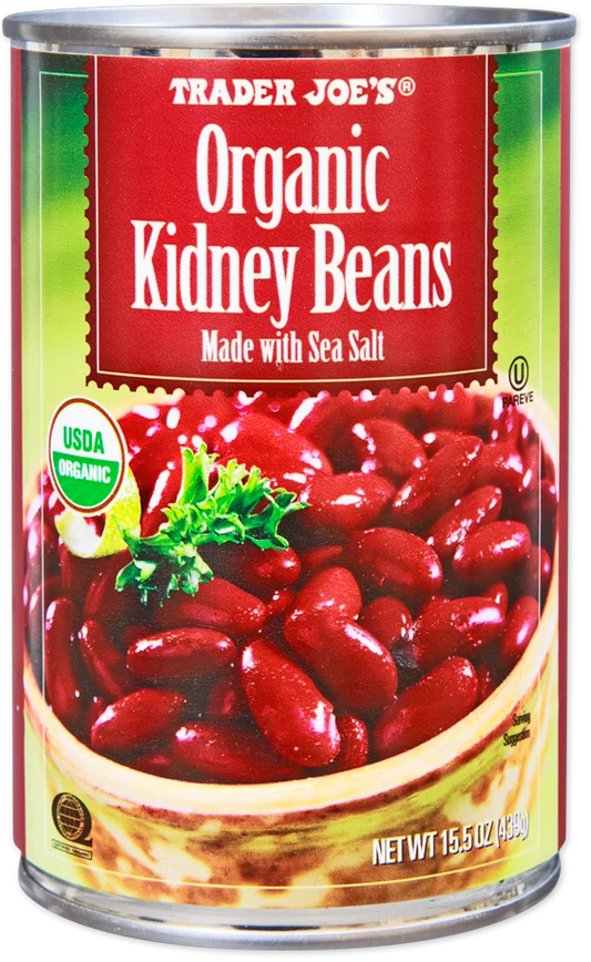 Haricots rouges biologiques Trader Joe's, 439 g