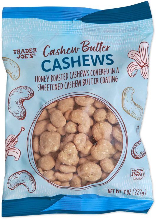 Noix de cajou au beurre de cajou Trader Joe's, 227 g