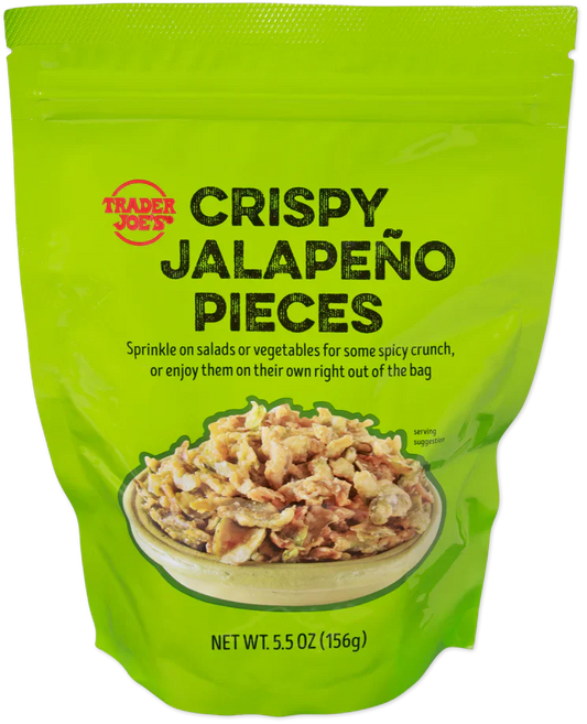 Morceaux de jalapeño croustillants Trader Joe's, 156 g