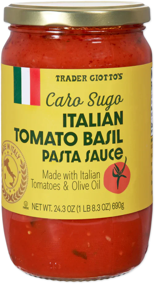 Sauce tomate basilic italienne Caro Sugo de Trader Joe's, 690 g