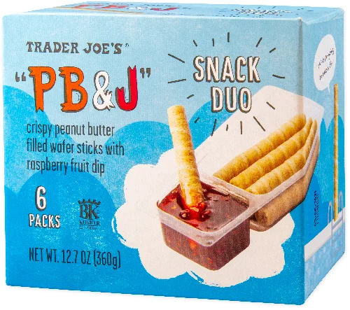 Duo de collation PB&J de Trader Joe's, 360g