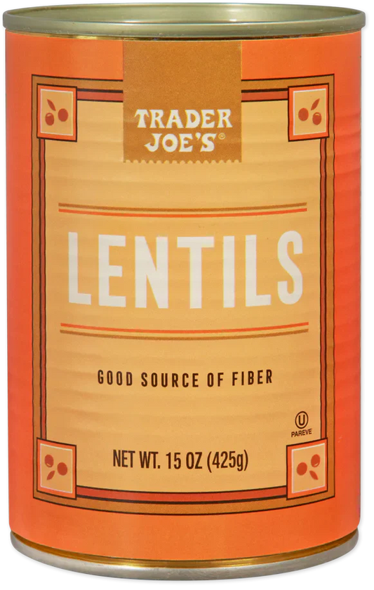 Trader Joe's Lentils, 425g