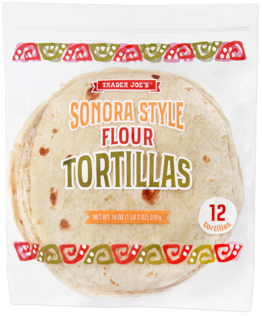 Tortillas de blé style Sonora de Trader Joe's, 510 g