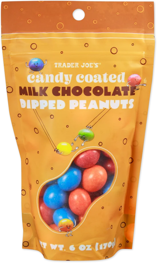 Cacahuètes enrobées de chocolat, Trader Joe's, 170g