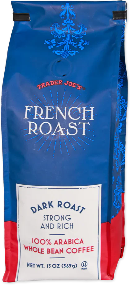 Café en grains entiers torréfié à la française, Trader Joe's, 369 g
