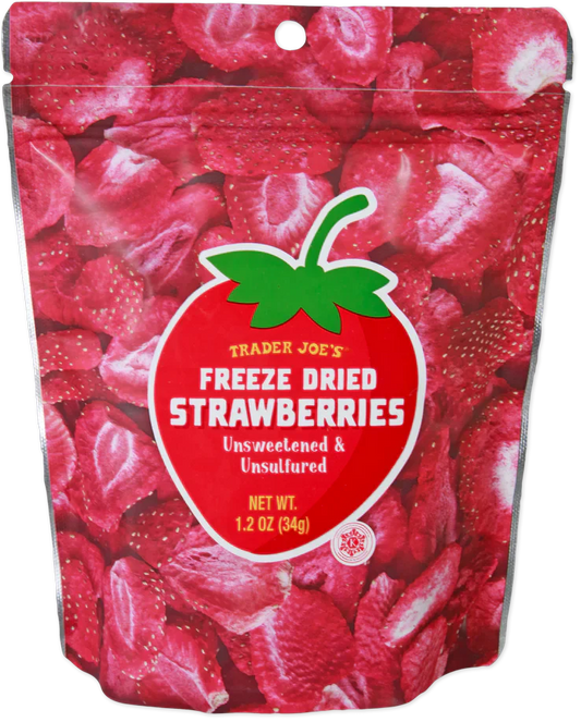 Fraises Lyophilisées Trader Joe's, 34g