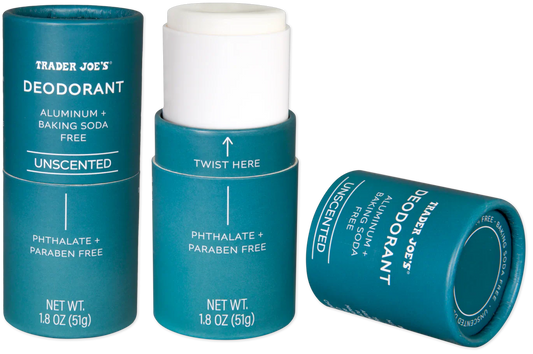 Déodorant non parfumé Trader Joe's, 51 g