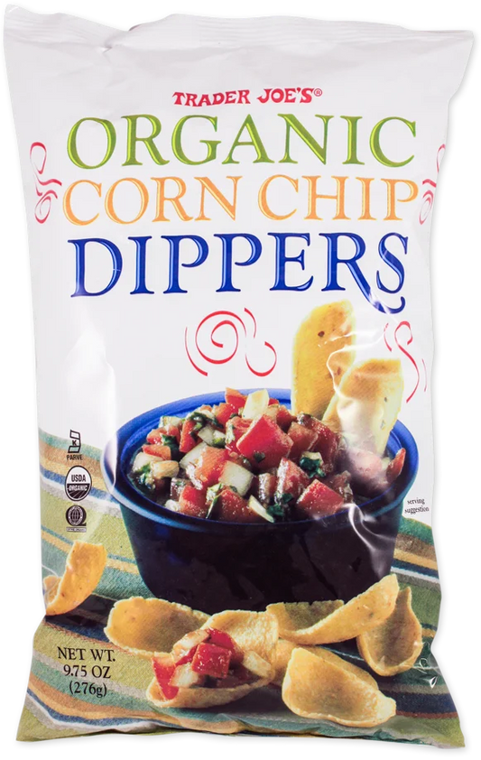 Trader Joe's Organic Corn Chip Dippers, 276g