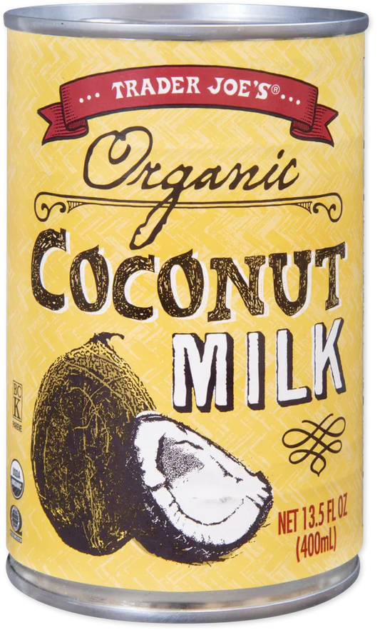 Lait de coco biologique Trader Joe's, 400 ml