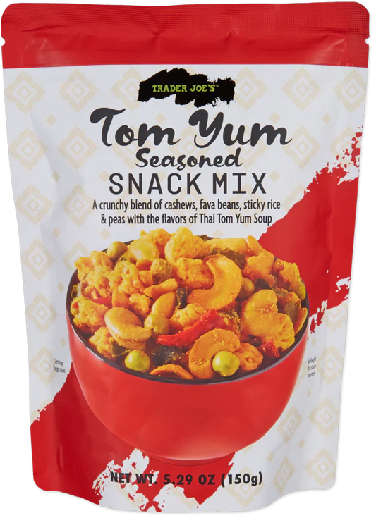 Mélange de snacks assaisonnés Tom Yum Trader Joe's, 150g