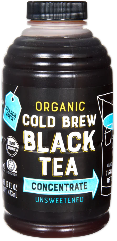 Concentré de thé noir infusé à froid biologique Trader Joe's, 473 ml