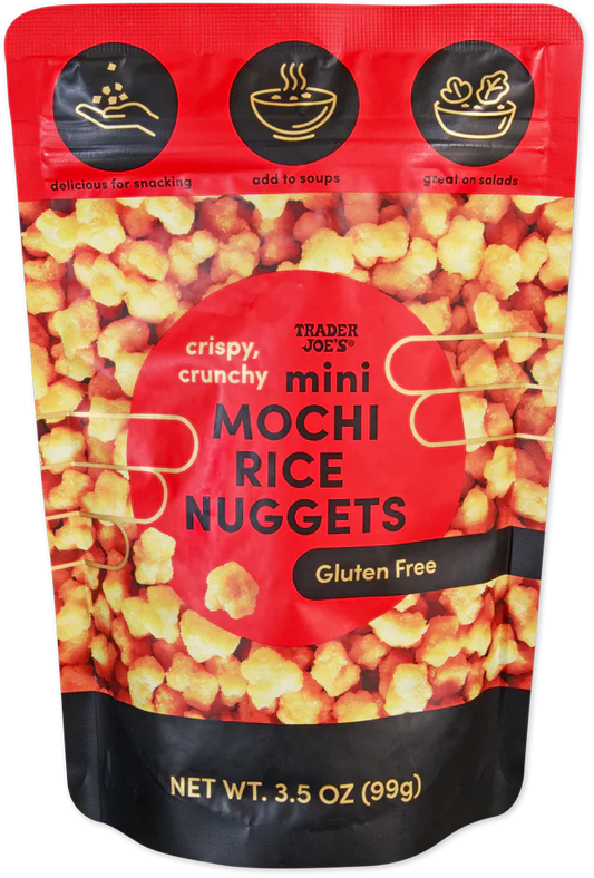 Trader Joe's Mini Mochi Rice Nuggets, 99g