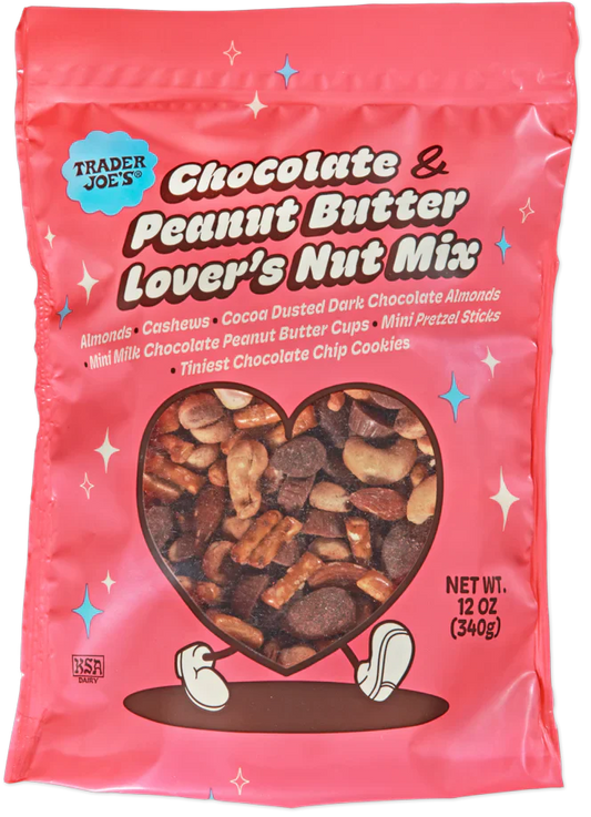 Mélange de noix pour les amateurs de chocolat et de beurre de cacahuètes Trader Joe's, 340g