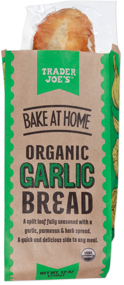 Trader Joe's Pain à l'ail biologique, 340 g