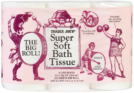 Papier toilette super doux Trader Joe's, paquet de 6