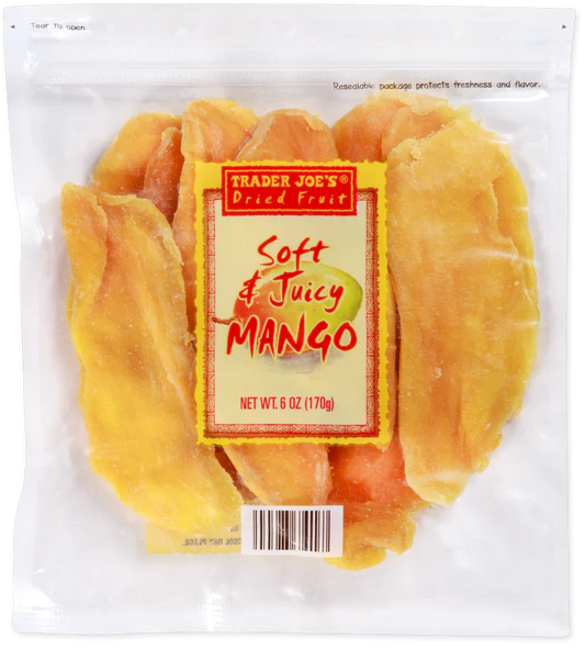 Mangue moelleuse et juteuse Trader Joe's, 170g