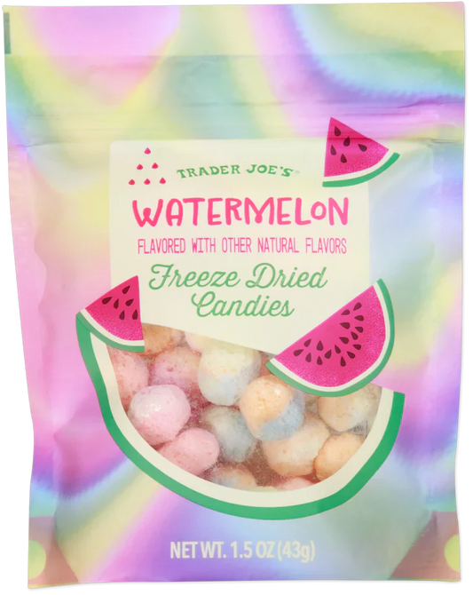 Bonbons lyophilisés à la pastèque Trader Joe's, 43g