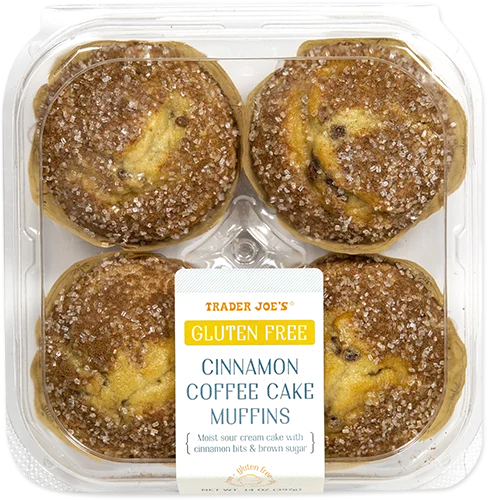 Muffins Trader Joe's sans gluten façon cake au café et à la cannelle, 397g