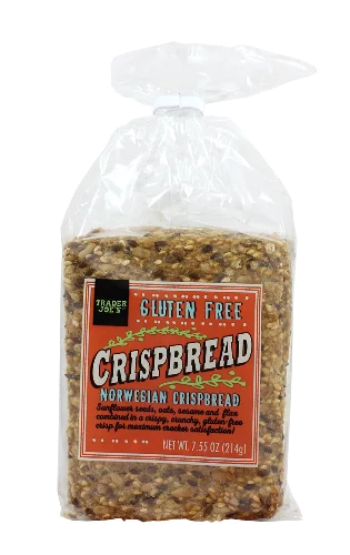 Pains croustillants norvégiens sans gluten Trader Joe's, 214 g