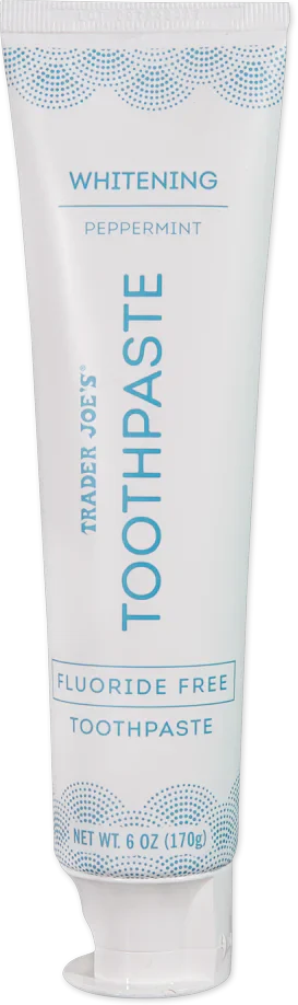 Dentifrice sans fluor à la menthe poivrée Trader Joe's, 170g