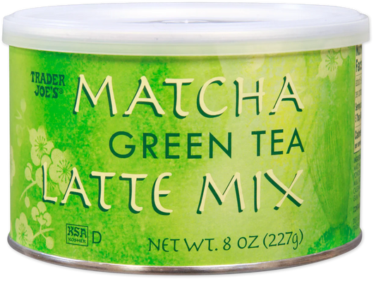Mélange pour Latte au Thé Vert Matcha Trader Joe's, 227g