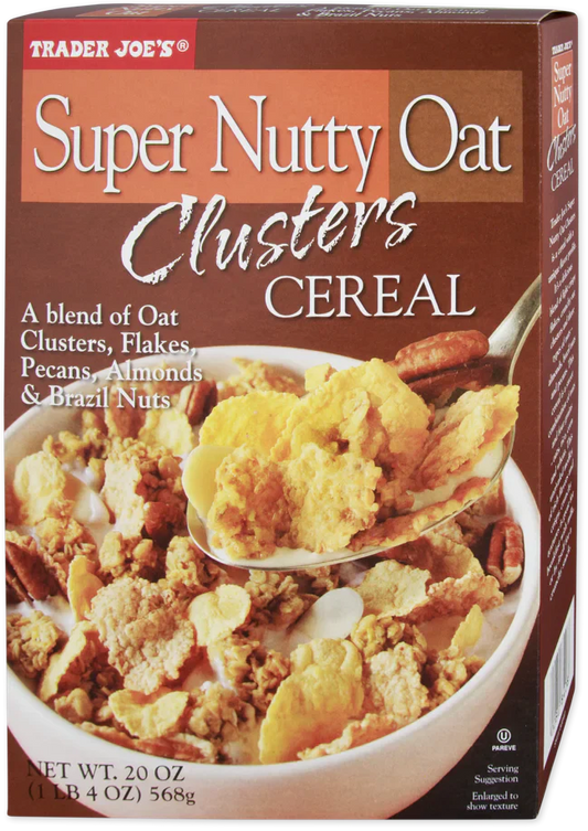 Céréale Super Nutty Oat Clusters de Trader Joe's, 568g