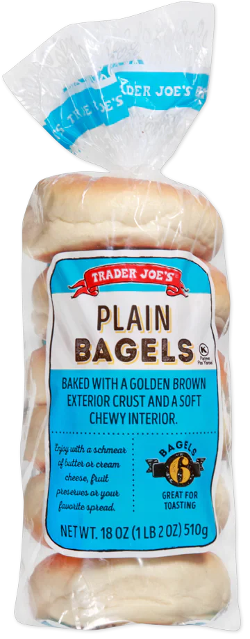 Bagels natures Trader Joe's, 510g