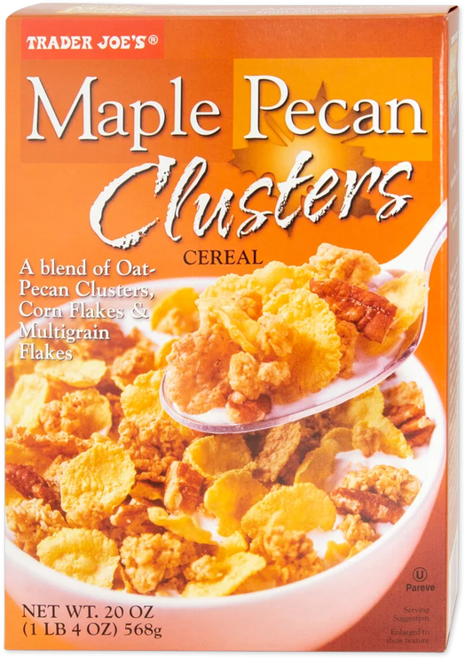 Céréale en grappes d'érable et de noix de pécan Trader Joe's, 568g