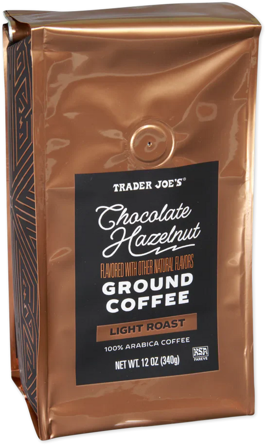 Trader Joe's Chocolate Hazelnut Ground Coffee, 340g