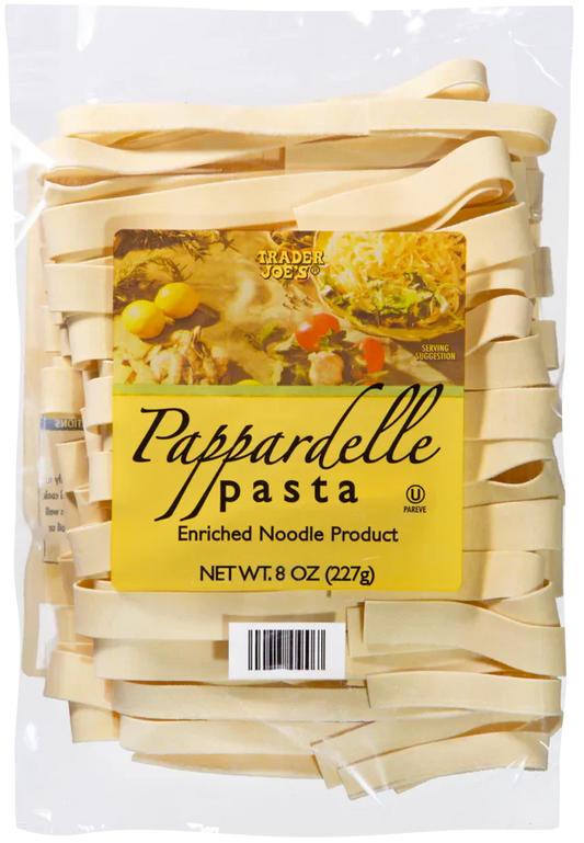 Pâtes Pappardelle Trader Joe's, 227 g