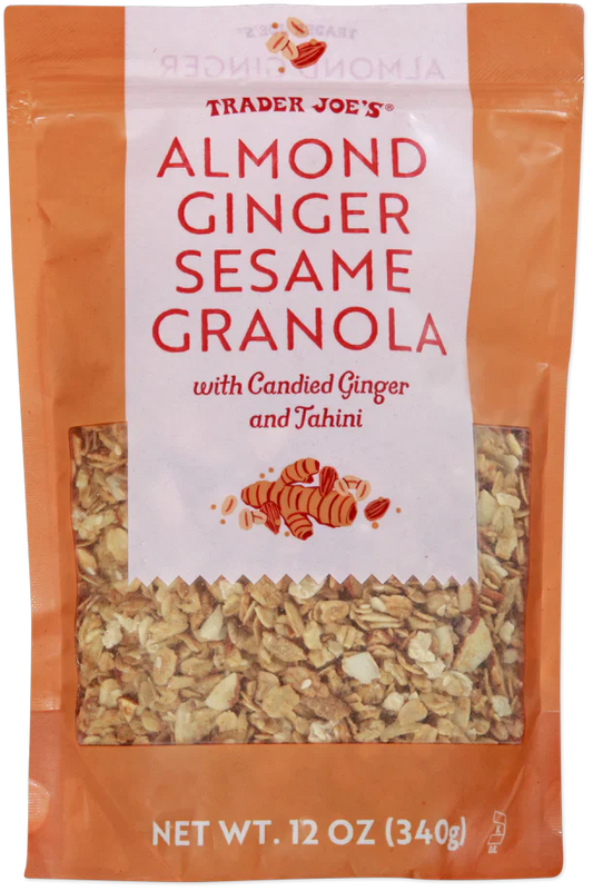 Granola amande, gingembre et sésame de Trader Joe's, 340g
