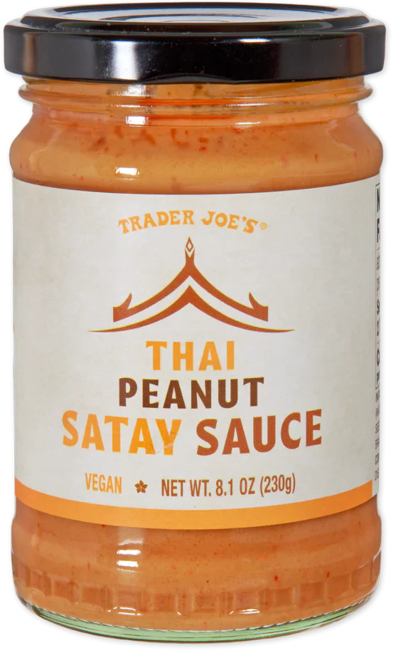 Sauce Satay Thaïlandaise aux Arachides Trader Joe's, 230g