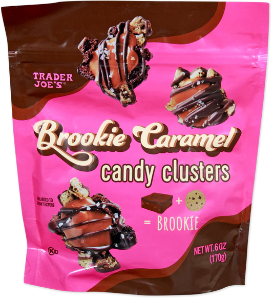 Trader Joe's Brookie Caramel Candy Clusters, 170g