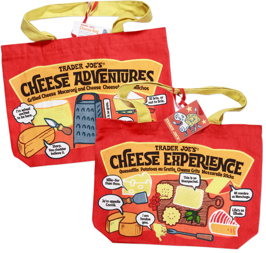 Sac réutilisable "Cheese Adventures" de Trader Joe's
