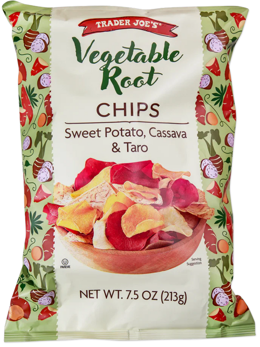 Chips de légumes racines Trader Joe's, 213g