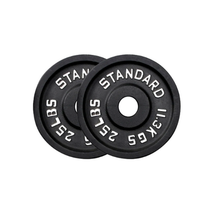 Squat Rack, Bench, Barbell & Weight Plates Stack