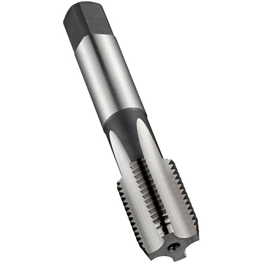 Flute Machine Tap, 1/2"-14, 5 Flutes, 87 mm L, Taper, High Speed Steel