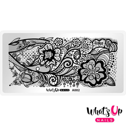 Whats Up - Plaque de stamping Sassy and Classy