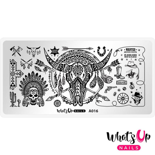 Whats Up - Plaque de stamping Esprit Sud-Ouest