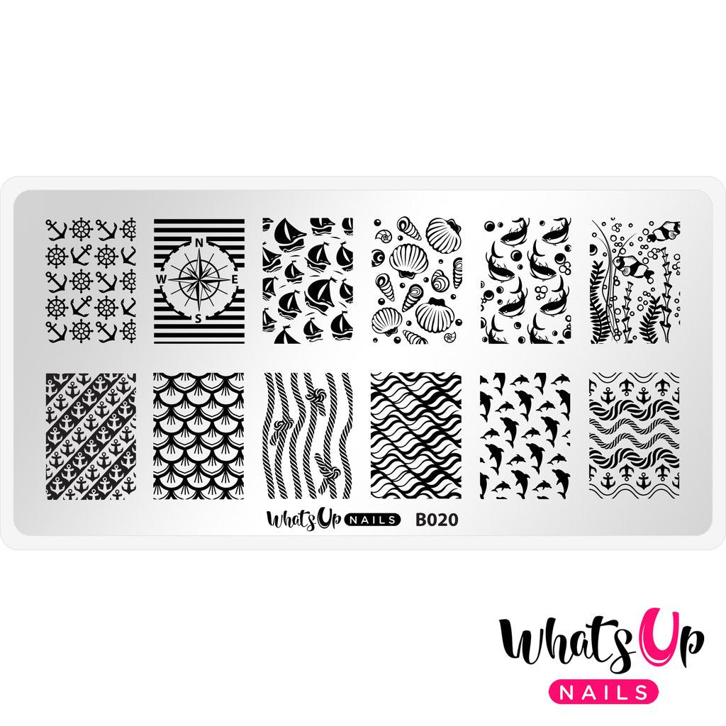 Whats Up - Take Me to the Sea Stamping Plate